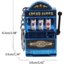 Şimika Meyve Makinesi /slot Anahtarlık /çanta Charm