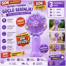 Mitavo Mini Fan 3 Kademeli Usbli Ördek ve Çicek Figürlü