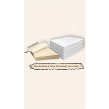 Orbak Kağıtçılık Kitap Teksir Karalama Çalışma ve 2.hamur Saman Kağıdı (Göz Yormayan) 55GR 20X30 500 Yaprak (1,65KG)