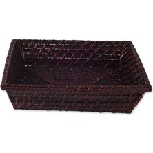Epinox Rattan Servis Sunum Sepeti Rattan Sepet 28X36X11 cm