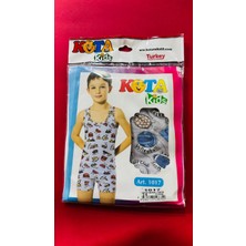 Kota Kids Erkek Çocuk Boxer Li Takım 6 ADET-1017