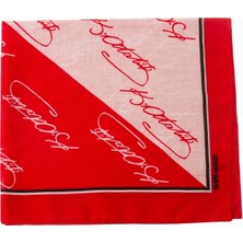 Eco Lounge Atatürk Imzalı Desenli Bandana 50*50
