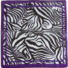 Eco Lounge Mor Renkli Zr Şifon Fular 50*50 cm