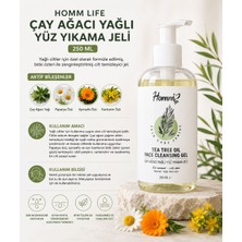 Homm Life Çay Ağacı Yağlı Yüz Yıkama Jeli