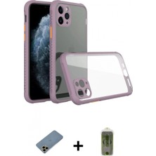 Marsilyan™- iPhone 11 Pro Kılıf Nova Asil Özel Seri - Siyah Joko Magic 5d Hayalet Cam + Shine Kamera Lens Koruma Cam - Gd