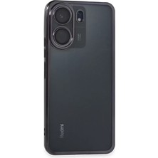 Starseven Redmi 13C Kılıf Lensli Silikon - Mor