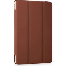Starseven Galaxy Tab A9 Kılıf Tablet Kılıf - Kahverengi