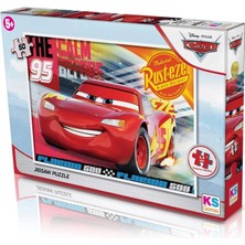 Twin Store CR709 Cars 50 Parça Çocuk Puzzle - Puzzle