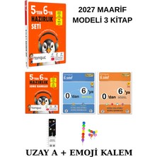 Tonguç 5'ten 6'ya Hazırlık Seti (3 Lü KITAP)2027 Maarif Modeli Yeni Kapak