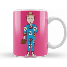 Dekado Simple Cartoon Villanelle Killing Eve S2 Kupa Bardak Porselen