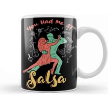 Dekado You Had Me At Salsa Dance Kupa Bardak Porselen