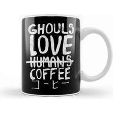 Dekado Ghouls Love Coffee Kupa Bardak Porselen