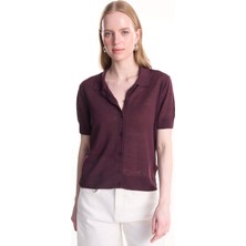 Ted Baker Bordo Kadın Gömlek TBWRKW2043