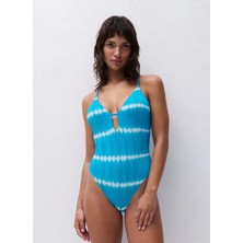Chantelle Mavi Kadın Mayo C12VUA Chantelle Pulp Sw