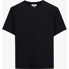 Aleg Siyah Erkek Oversize T-Shirt ALG25023 19-3911 Alegion T-Shirt