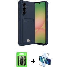 Pileli Store Pilelistore™ Galaxy A17 5g Kılıf Vadi Çizgi Prime - Siyah 3D Antistatik Seramik Nano Ekran Koruyucu + Raze Metal Kamera Lens - Sh