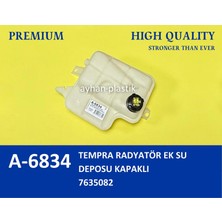 Ayhan Radyatör Ek Su Deposu Fıat Tempra-Tipo (Genleşme Kavanozu) Kapaklı 7635082