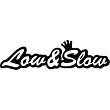 UAStudio Low And Slow Duvar Dekor Sticker 40 x 12 cm