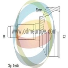 Odm Aks Kafası Dış Nemo 1.4hdı 2008- mt A:25 C:51 B:22 H:84,4 L:57,3