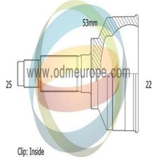 Odm Aks Kafası Dış Fiesta Mk5 1.25 16V 2002-2008 mt A:25 C:53,4 B:22 H:88,3 L:54,1