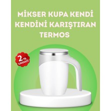 Nevamel® Elektrikli Otomatik Karıştırıcı Kupa – 304 Paslanmaz USB Şarjlı Taşınabilir