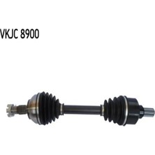Skf Aks Komple Sol 2008-C3 Iı-C4 Cactus-Ds3 Uzunluk 604MM, Tekerlek Tarafı 25MM, Dıfaransıyal Tarafı 37M