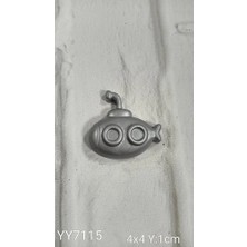 Yoyomold YY7115 Deniz Aracı - 2d Biblo Silikon Kalıp