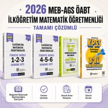 Pegem Akademi Yayıncılık 2026 Meb Ags Öabt Ilköğretim Matematik Öğretmenliği Çözümlü Türkiye Geneli 6 Deneme-Çıkmış Sorular