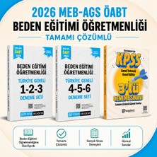 Pegem Akademi Yayıncılık 2026 Meb Ags Öabt Beden Eğitimi Öğretmenliği Tamamı Çözümlü Türkiye Geneli 1-2-3-4-5-6 Deneme Seti