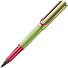 Lamy Al-Star Roller Kalem Koyu Yeşil - Pembe Alüminyum Disco Malzeme 1 Adet Modern Tasarım