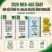 Pegem Akademi Yayıncılık 2026 Meb Ags Öabt Din Kültürü Öğretmenliği Çözümlü Türkiye Geneli 1-2-3-4-5-6 Deneme-Çıkmış Sorular