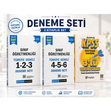 Pegem Akademi Yayıncılık 2026 Meb Ags Öabt Sınıf Öğretmenliği Tamamı Çözümlü Türkiye Geneli 1-2-3-4-5-6 Deneme Seti