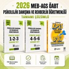 Pegem Akademi Yayıncılık 2026 Meb Ags Öabt Pdr Öğretmenliği Tamamı Çözümlü Türkiye Geneli 1-2-3-4-5-6 Deneme Seti