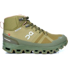 On Running On Cloudrock Waterproof 23-99245 Kadın Spor Ayakkabı Haki Sparksole