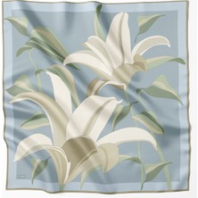 Belli Saf Twill Ipek Eşarp 4035D-10