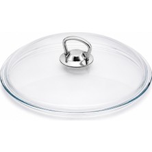 Arcak2 Karaca Metal Kulp + 22 cm Tencere Sahan Tava Cam Kapağı