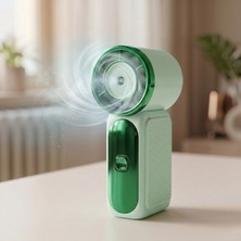 Laptify 6 Kademeli Taşınabilir Ultra Mini Fan, Şarjlı Taşınabilir El Fanı, Uzun Pil Ömürlü, Hafif ve Sessiz, Ultra Mini Fan