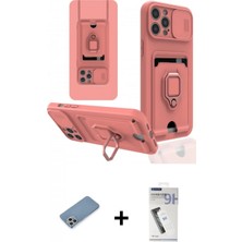 Marsilyan™- iPhone 12 Pro Kılıf Vadi Form Prime - Şeffaf Uv Polymer Nano Ekran Koruyucu + Shine Kamera Lens Koruma Cam - Gs