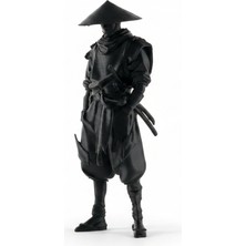 Figüro Siyah Ronin Samuray Figürü - 3D Baskı Dekoratif Obje