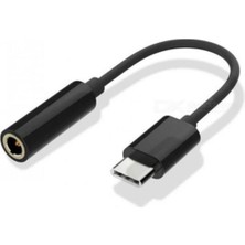 Başkenttekno Kulaklık Dönüştürücü Usb-C 3.5mm TR10 Siyah