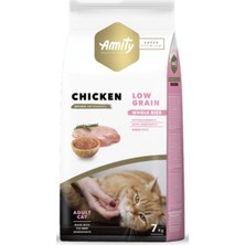 Amity Amıty Süper Premium Low Düşük Tahıllı Tavuklu Kedi Maması 2 kg