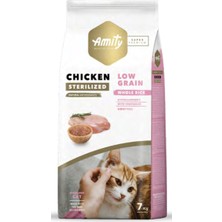 Amity Amıty Süper Premium Low Düşük Tahıllı Kısırlaştırılmış Tavuklu Kedi Maması 2 kg