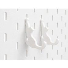 Besing Pegboard Uyumlu Dekoratif Askı 4’lü Set | Duvar Düzenleyici Kanca | 3D Baskı