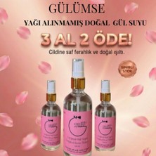 Gülümse Yağı Alınmamış Doğal Gül Suyu(100Ml)