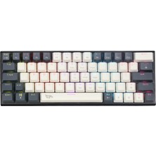 Gameagle Rgb Gaming Klavye Kablolu Mekanik Hot Swap 61 Tuşlu Double Shot Örgü Kablo Oyuncu Klavyesi - Dar Masa, Ofiste, Kolay Taşınabilir Kullanımda Rahatlıkla Tercih Edilebilir.