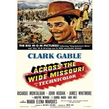 Arterior Wallpaper Across The Wide Missouri 1951 Poster