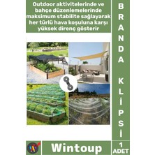 Wintoup #branda Dayanıklı Plastik Sıkıştırma Aparatı Sabitleme Tutucu Outdoor Piknik Kamp Bahçe Gölgelik Branda Çadır Klipsi
