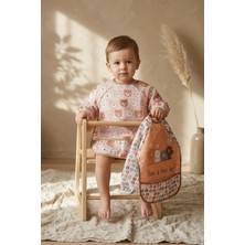 Babydonat Beary Comfort 2’li Set Su Geçirmez Uzun Kollu Bebek Mama Önlüğü 6-24 Ay - Leke Tutmaz Sıvı Geçirmez Blw ve Aktivite Önlüğü