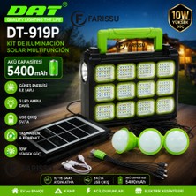 farissu DT-919P Bluetooth ve Radyolu Solar Kamp Lambası ve Aydınlatma Kiti