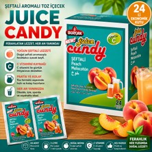 Uravas Store 24’lü Şeftali Aromalı Toz Içecek 10 gr Vitamin C Içerikli Pratik Soğuk Içecek Tozu